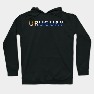 Drapeau Uruguay Hoodie